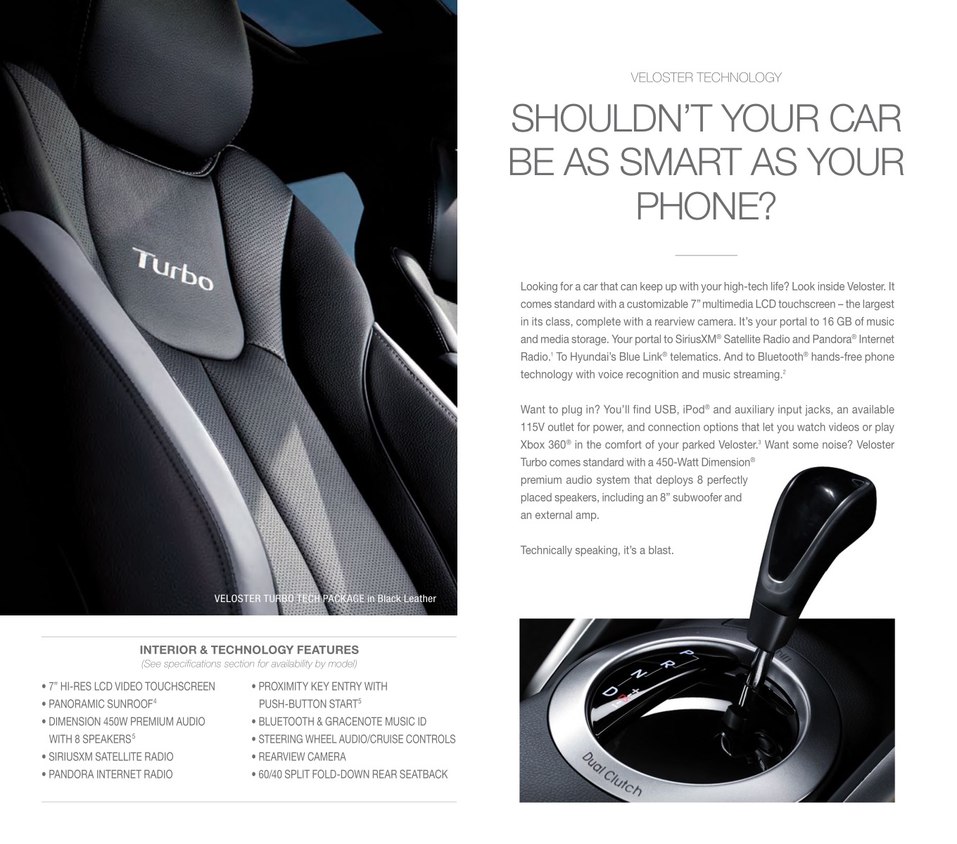 2014 Hyundai Veloster Brochure Page 3